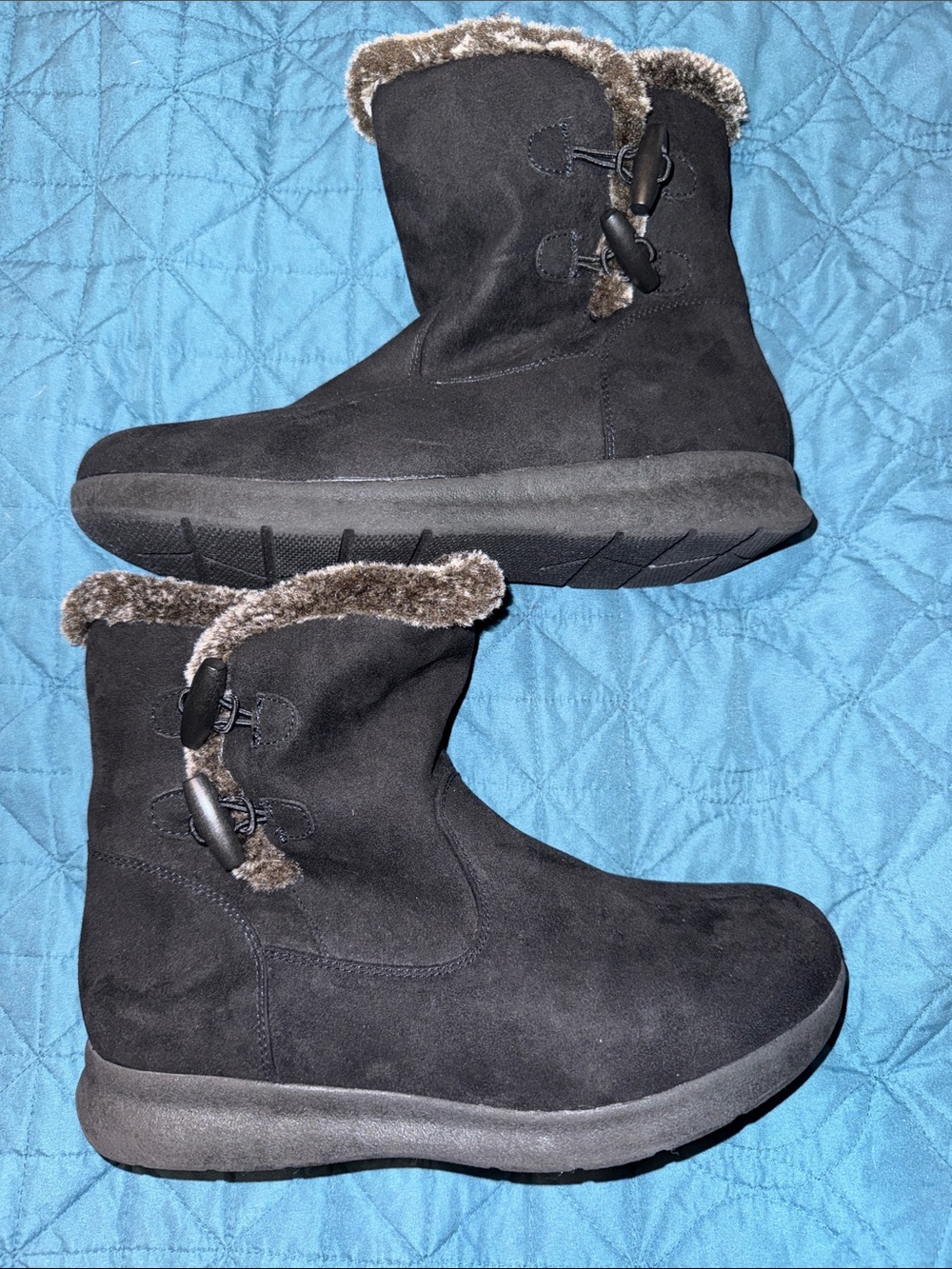Black Lauren Blakwell Payton Lined Boots